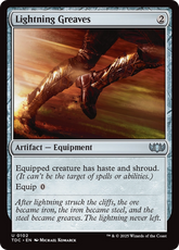 Grevas Faiscantes / Lightning Greaves - Magic: The Gathering - MoxLand